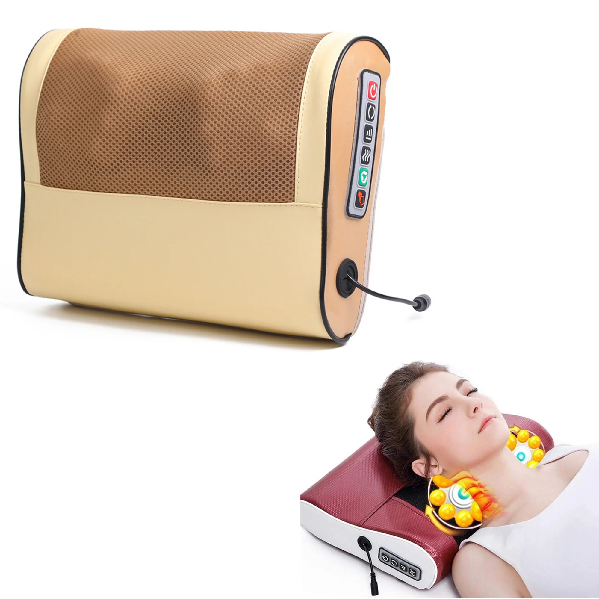 3D Heat Kneading Massager