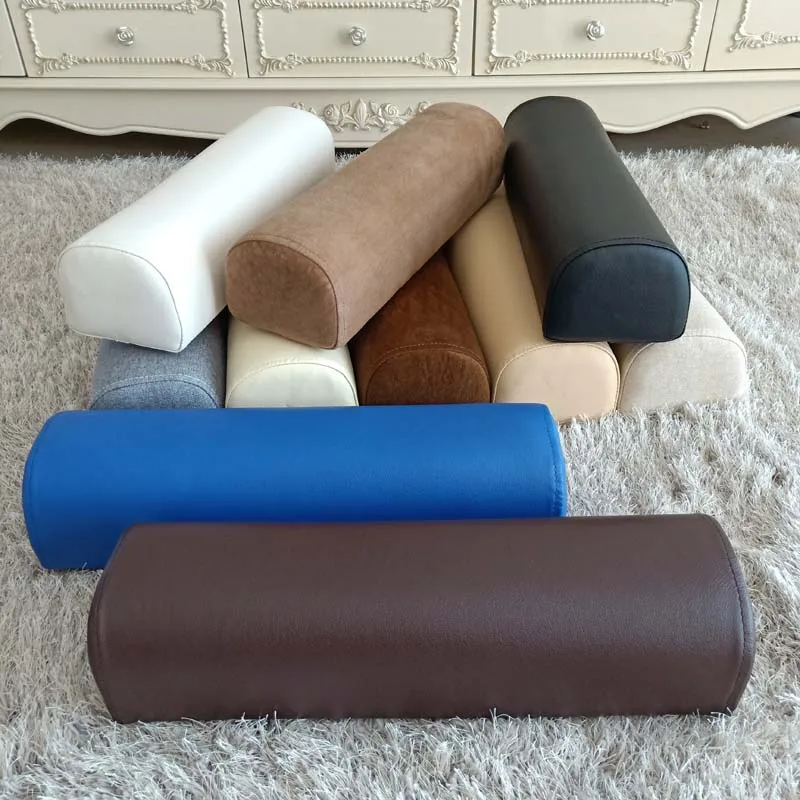 Leather Semi-Roll Bolster